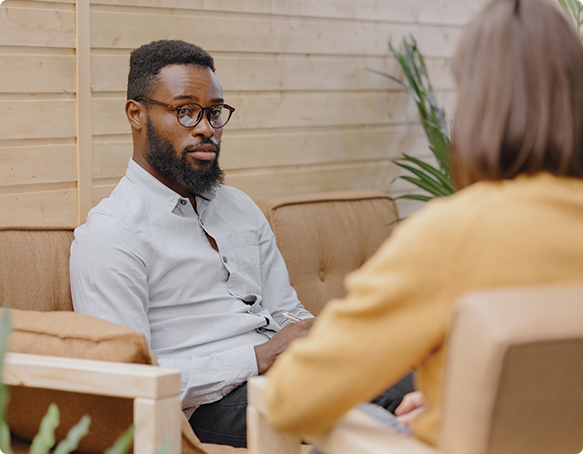 Man in Therapy